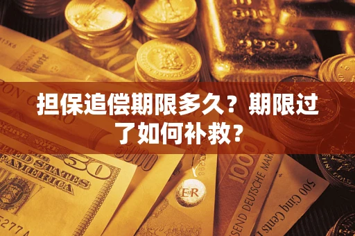 济南担保追偿期限多久？期限过了如何补救？